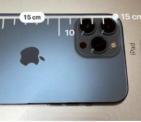 陆良苹果14维修分享如何使用iPhone14测距仪测量身高 